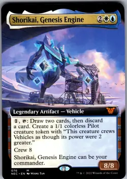 MTG Singles - Shorikai, Genesis Engine (Extended Art) - NEC, 2022, Mythic, 076 - Image 1
