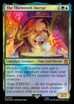 DR Who - The Thirteenth Doctor (Surge Foil) - NM/M WHO - Image 1