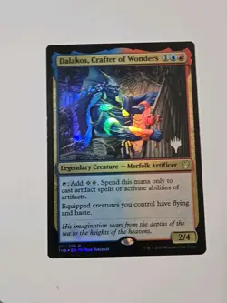 Dalakos Crafter of Wonders FOIL Promo x1 MTG ENGLISH Rare - Image 2