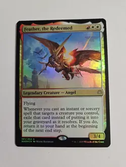 Feather the Redeemed FOIL x1 MTG ENGLISH Rare Check My Store! - Image 1