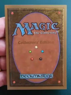 MTG Collector's Edition - Mox Jet - NM - Lovely - Not Tournament Legal - Image 5