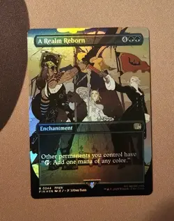 MTG A Realm Reborn (Borderless) x1 NM *FOIL* from Final Fantasy - Image 1