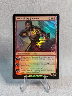 FOIL Koth of the Hammer - Duel Decks - Magic MTG - Image 1