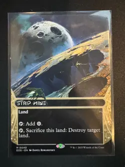 Strip Mine (0040) (Borderless) Edge of Eternities: Stellar Sights (NONFOIL) - Image 1