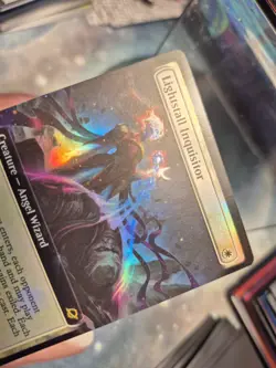 FOIL R 0320 Lightstall Inquisitor EXTENDED ART Rare Edge of Eternities MTG Card - Image 2