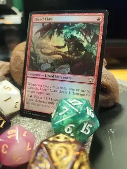 MTG Hired Claw - Foil art - Bloomburrow #0140 - Image 2