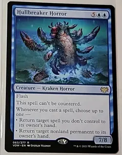 Hullbreaker Horror Magic The Gathering Innistrad Crimson VOW Card 063/277 - Image 1