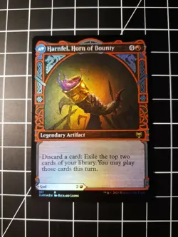 Birgi, God of Storytelling / Harnfel, Horn of Bounty SHOWCASE FOIL Kaldheim MTG - Image 5