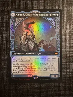 MTG Kaldheim Alrund, God of the Cosmos Showcase Foil 302 - Image 1