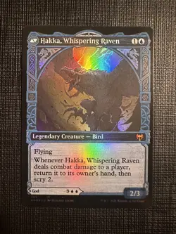 MTG Kaldheim Alrund, God of the Cosmos Showcase Foil 302 - Image 2
