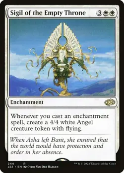 Sigil of the Empty Throne ~ Jumpstart 2022 [ NearMint ] [ Magic MTG ] - Image 1