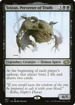 Seizan, Perverter of Truth ~ Jumpstart 2022 [ NearMint ] [ Magic MTG ] - Image 1
