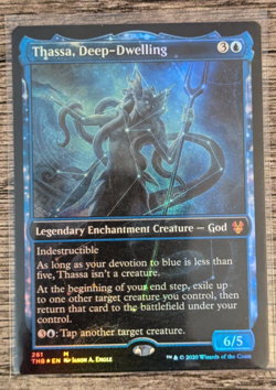 MTG: Thassa, Deep Dwelling (Theros Beyond Death)(SHOWCASE FOIL MYTHIC RARE) - Image 1