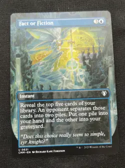 Fact Or Fiction - Borderless - CMM - NM Unplayed - EN - 0631 - Image 1