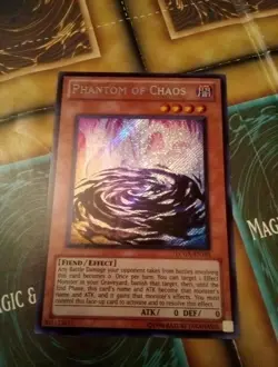 Yu-Gi-Oh! PHANTOM OF CHAOS Secret Rare LCGX-EN193 - Image 1