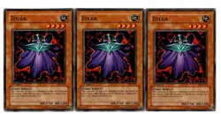 Yugioh- 3X Zolga - Common - 1st Edition - DCR-079 - Near Mint - Image 1