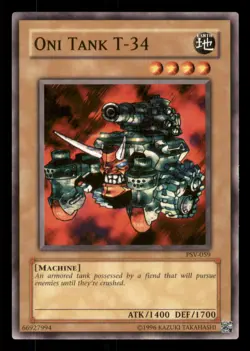 Oni Tank T-34 Pharaoh's Servant #PSV-059 LP - Image 1