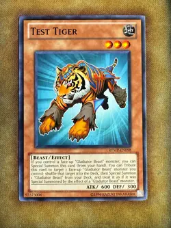 Yugioh Test Tiger RYMP-EN098 Common LP - Image 1