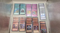 YUGIOH Warrior/Samurai Themed Full Complete Deck - Sleeved - Image 1
