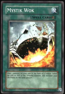 Mystik Wok AST-036 Unlimited Moderate Play Yu-Gi-Oh DNA GAMES - Image 1