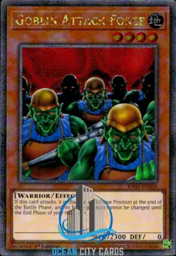 Yugioh Goblin Attack Force RA03-EN101 Quarter Century 1ST ED - Image 1