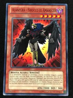 YUGIOH BLACKWING SIROCCO THE DAWN DL17-SP007 RARE (LP) SPANISH - Image 1