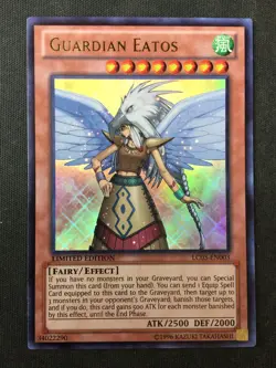 Yu-Gi-Oh TCG #LC03-EN003 Guardian Eatos Limited Edition Ultra Rare LP - Image 1