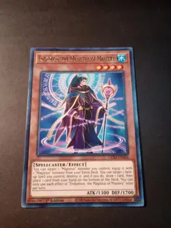Yu-Gi-Oh! Endymion, The Magistus Of Mastery 1st Edition Rare Card GEIM-EN004 LP - Image 1