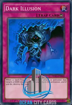 Yugioh Dark Illusion DESO-EN060 SUPER Rare 1st Edition - Image 1