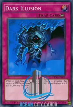 Yugioh Dark Illusion DESO-EN060 SUPER Rare 1st Edition - Image 3