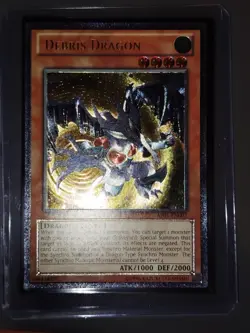 Yugioh! Debris Dragon AP01-EN002 Ultimate Rare (European Version) Near Mint - Image 1
