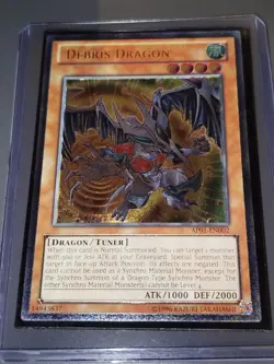 Yugioh! Debris Dragon AP01-EN002 Ultimate Rare (European Version) Near Mint - Image 3