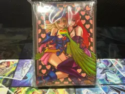 Yugioh Mana Moon Amanda Lapalme New Sleeves Harpie Lady x Dark Magician Girl - Image 1