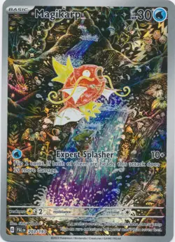 NM-Mint Magikarp - 203/193 - Illustration Rare Pokemon Paldea Evolved - Image 1