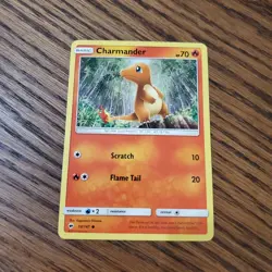 2017 Pokemon Burning Shadows 18/147 Charmander - Image 1
