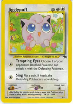 NM-Mint Jigglypuff - 8 - Promotional Pokemon Southern Islands - Image 1