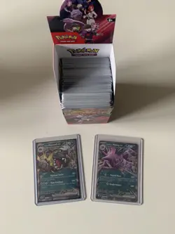 Pokemon Destined Rivals Bundle Cards Rival Bundle #4 includes reverse/holo EX! - Image 1