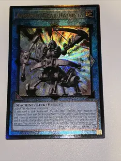 Yugioh! 1x Ancient Gear Ballista RA03-EN046 Ultimate Rare 1st Ed NM - Image 1