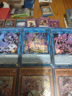 YuGiOh Cards Evil Twin & Live Twin Link Deck Core Collectable Trading Card Game. - Image 4