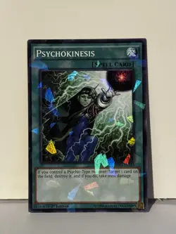 Psychokinesis (Shatterfoil) 1st Ed BP03-EN161 NM Yugioh Fast Ship - Image 1