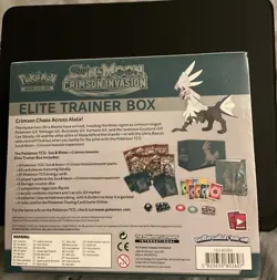 Pokemon TCG Sun & Moon Crimson Invasion Elite Trainer Box ETB (Sealed) - Image 3
