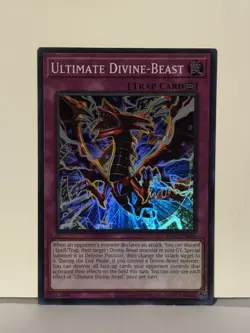 Ultimate Divine-Beast Super Rare EGS1-EN004 NM Yugioh Fast Ship - Image 1