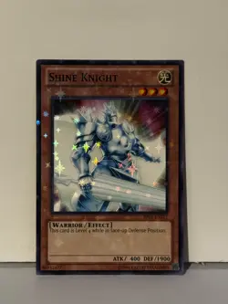 Shine Knight (Starfoil) 1st Ed BP01-EN217 NM Yugioh Fast Ship - Image 1