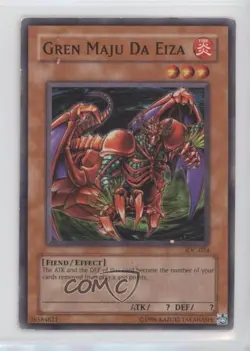 Gren Maju Unlimited YuGiOh Invasion of Chaos #IOC-024 2004 READ - Image 1