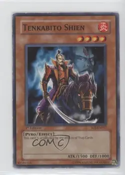 Tenkabito Shien 1st Ed. YuGiOh Shadow of Infinity #SOI-EN017 2006 READ - Image 1