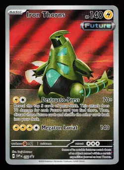 Iron Thorns 098 Illustration Rare Scarlet & Violet Promo Pokemon Card - Image 1