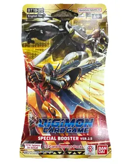 Digimon Card Game, Special Booster Version 2.5, 12-card Booster Pack #k - Image 1