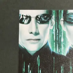 The Matrix Reloaded Keanu Reeves Laurence Fishburne 2003 MOVIE ticket Card - Image 3