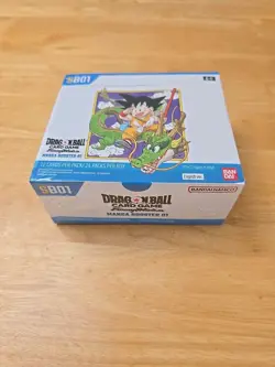 Dragon Ball Super Card Game SB01 Fusion World Manga Booster Box English SEALED - Image 1