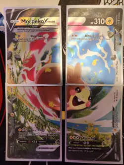 Morpeko V-Union - Sword & Shield: Black Star Promos - card#SWSH215 - Image 1